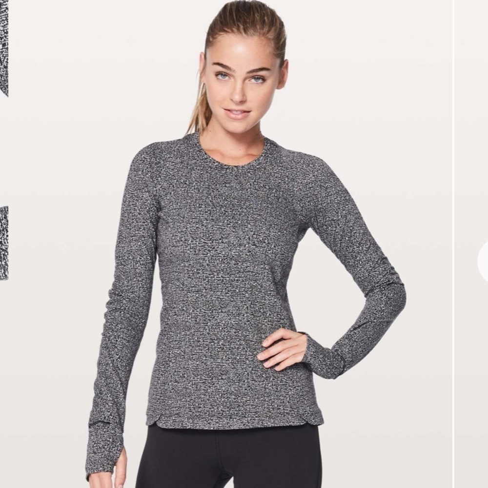 Lululemon Runderful Long Sleeve
Reconnect Jacquard Running Luon White Black 12 - Picture 1 of 7